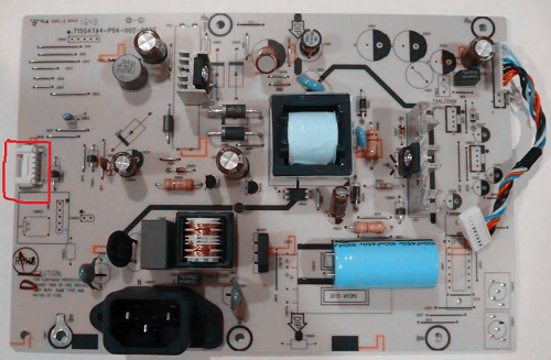 Hp W1972A Carte d'alimentation 715G4744-P04-002-003S